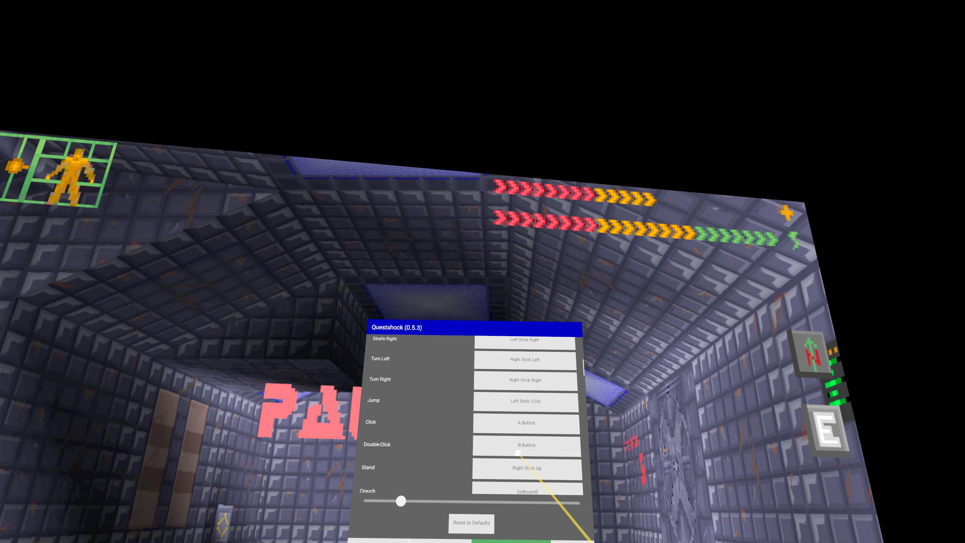 Assigning controller inputs to game actions
